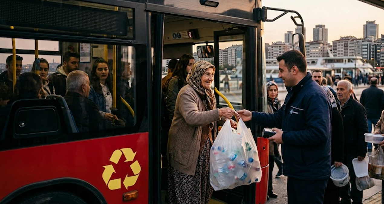 Surabaya’nın Yenilikçi Ulaşım Yöntemi: Çöp ile Bilet Alın