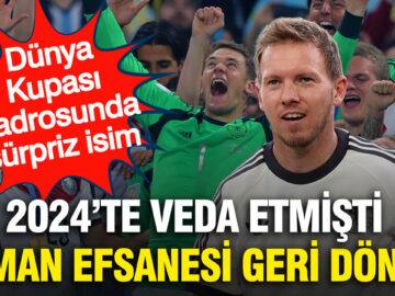 2026 Dünya Kupası İçin Geri Dönen Alman Efsanesi: Manuel Neuer